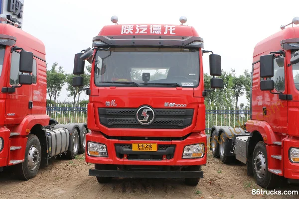 SHACMAN Cummins Delong New M3000 Lightweight Version 345 hp 6X4(10 wheels) Tractor Truck Exterior (2) | 86Trucks