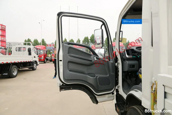 JAC Shuailing Q6 130 ch 4X2(6 roues) camion léger à plateau avec cabine simple 4,18 m (China VI) (1) | 86Trucks