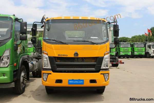 Sinotruk HOWO Hanjiang 160 ch 4X2(6 roues) camion porteur à ridelles 4,85 m cabine demi-profonde (China VI) Extérieur (2) | 86Trucks