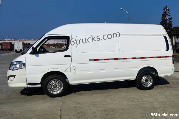 King Long Kaiwo New D10 2022 Model 3.2T 2-Seat 5.3m Electric Cargo Van 41.86kWh Exterior (3) | 86Trucks