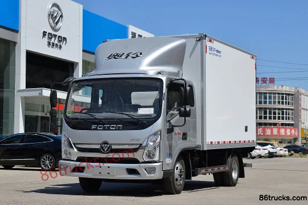 Foton Aoling Supersonic 156hp 4X2(6 wheels) 3.735m Refrigerated Truck (China VI) Exterior (3) | 86Trucks