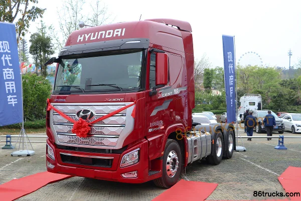 Hyundai Commercial Vehicle New Generation Chuanghu Heavy Truck 460hp 4X2(6 wheels) Tractor Truck (China VI) Exterior (2) | 86Trucks
