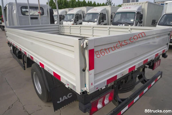 JAC Kangling J5 Platform Edition 132 ch 4X2(6 roues) 4,18 m camion léger à ridelles à cabine simple (China VI) Carrosserie (3) | 86Trucks