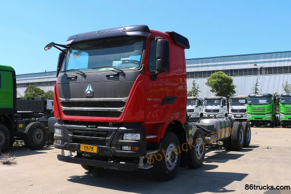 Sinotruk HOWO TH7 12.5L Diesel 510hp 8X4(12 wheels) Sinotruk 13-Speed 8.2m Dump Truck Exterior (3) | 86Trucks