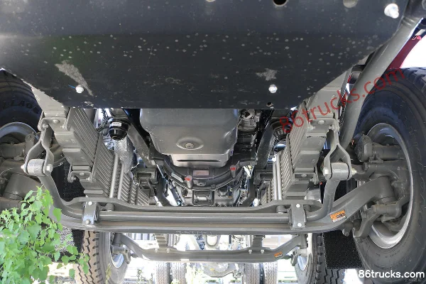 Sinotruk HOWO TH7 12.5L Diesel 510hp 8X4(12 wheels) Sinotruk 13-Speed 8.2m Dump Truck Chassis (1) | 86Trucks
