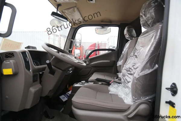 Foton Zhilan 4.5T 4.085m Pure Electric Refrigerated Truck (BJ5045XLCEVK) 100.27kWh 4X2(6 wheels) Cab (3) | 86Trucks