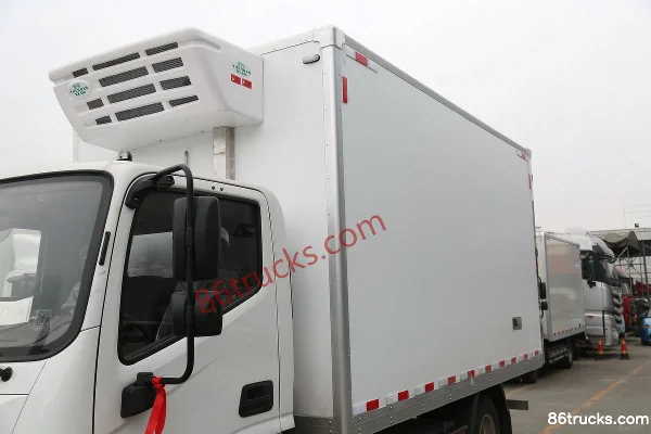 Foton Zhilan 4.5T 4.085m Pure Electric Refrigerated Truck (BJ5045XLCEVK) 100.27kWh 4X2(6 wheels) Body (2) | 86Trucks