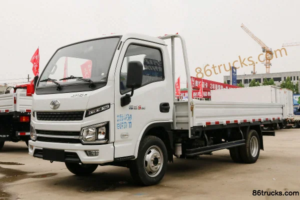 Yuejin Fuxing S80 95 hp 4X2(6 wheels) 4.05m Single-row Flatbed Mini Truck (China VI) Exterior (3) | 86Trucks