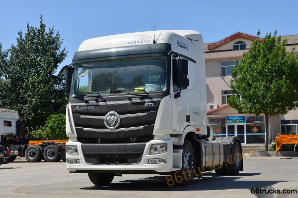 Auman GTL 14.5L LNG 530hp 4X2(6 wheels) ZF 12-Speed AMT Automatic Tractor Truck Exterior (3) | 86Trucks