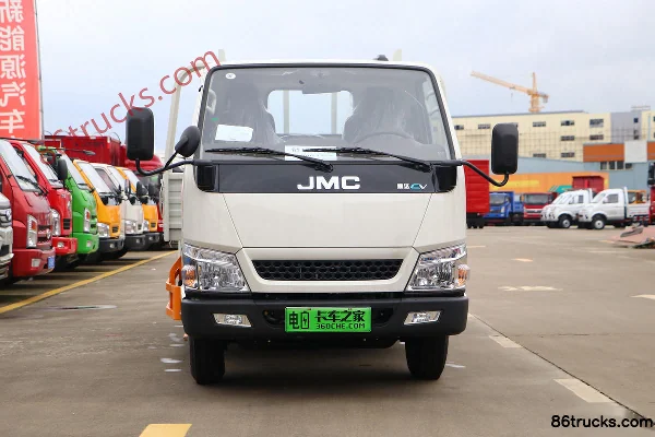 JMC Shunda EV 4.5T 4.155m Single Row Pure Electric Flatbed Light Truck 89.13kWh 4X2(6 wheels) Exterior (2) | 86Trucks