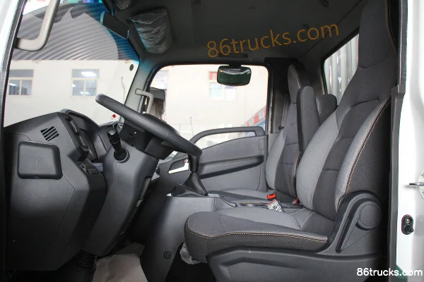 Ouling Jiyun version logistique 150 ch 4X2(6 roues) 4,15 m camion fourgon léger cabine simple (China VI) (1) | 86Trucks