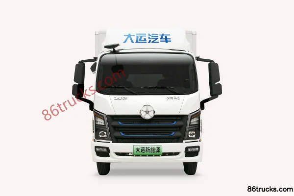 Dayun Xianglong 4,5T camion léger fourgon électrique pur 4,12 m simple cabine (frein hydraulique) 81,14 kWh 4X2(6 roues) Extérieur (2) | 86T