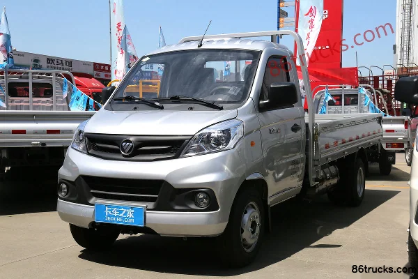 Foton Xiangling V2 1.6L 105 ch 4X2(6 roues) CNG camion plateau à ridelles cabine simple 3,3 m (China VI) Extérieur (3) | 86Trucks