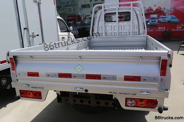 Foton Xiangling V2 1.6L 105 ch 4X2(6 roues) CNG camion plateau à ridelles cabine simple 3,3 m (China VI) Carrosserie (1) | 86Trucks