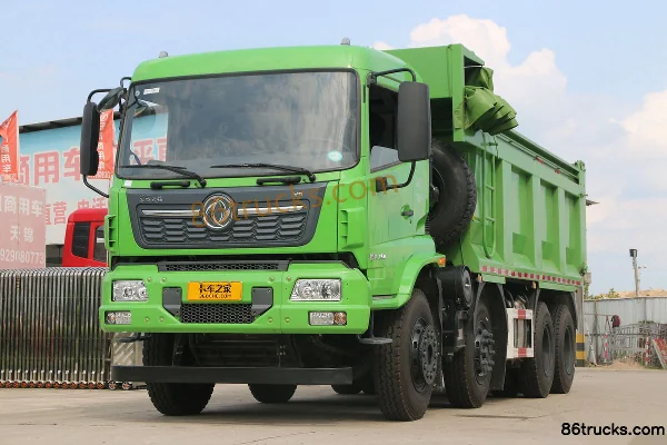 Dongfeng Commercial Vehicle Tianjin VR Heavy Truck 385hp 8X4(12 wheels) 7.3m dump truck Exterior (3) | 86Trucks