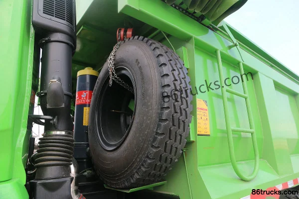 Dongfeng Commercial Vehicle Tianjin VR Heavy Truck 385hp 8X4(12 wheels) 7.3m dump truck Body (2) | 86Trucks