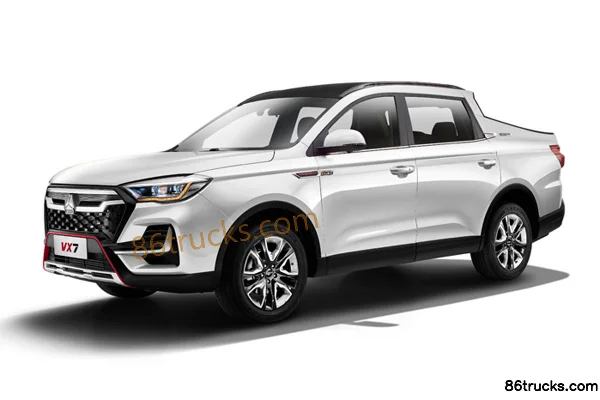 Sinotruk V7X Elite Edition 2.0T Gasoline 225hp Front-Wheel Drive Double Row Pickup (China VI) Exterior (3) | 86Trucks