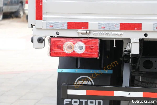 Foton Aumark S1 Série Édition Légère 130 ch 4X2(6 roues) Camion plateau à ridelles 4,17 m simple cabine (China VI) Carrosserie (3) | 86Truck