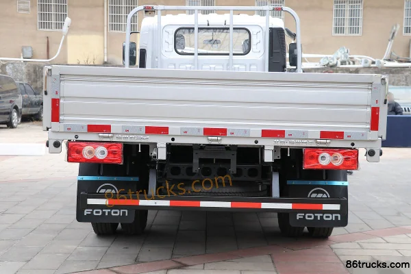 Foton Aumark S1 Série Édition Légère 130 ch 4X2(6 roues) Camion plateau à ridelles 4,17 m simple cabine (China VI) Carrosserie (1) | 86Truck