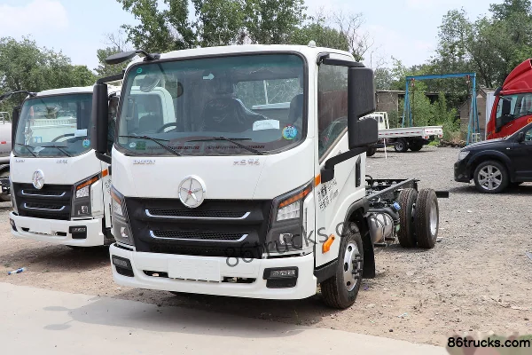 Dayun Xianglong 127 ch 4X2(6 roues) camion léger à plateau 4,12 m simple cabine (China VI) Extérieur (3) | 86Trucks