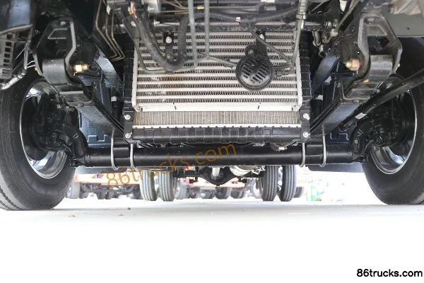 Foton Aoling M Card 122hp 4X2(6 wheels) 3.7m Single Row Van Light Truck (China VI) Chassis (1) | 86Trucks