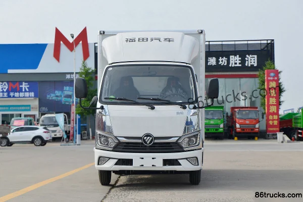 Foton Ollin M 122 ch 4X2(6 roues) petit camion fourgon à cabine simple 3,7 m (China VI) Extérieur (2) | 86Trucks