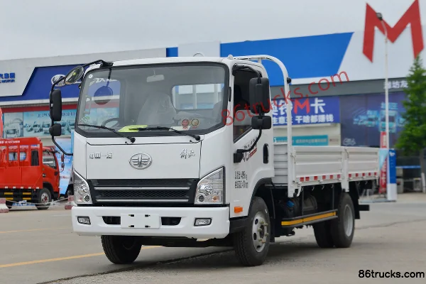 FAW Jiefang Hu VN 130 hp 4X2(6 wheels) 4.2m Single Row Flatbed Light Truck (China VI) Exterior (3) | 86Trucks