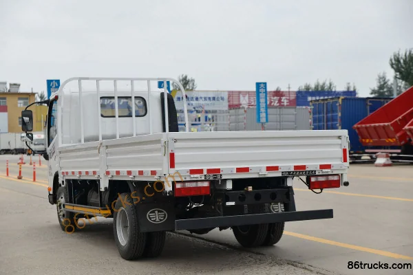 FAW Jiefang Hu VN 130 hp 4X2(6 wheels) 4.2m Single Row Flatbed Light Truck (China VI) Body (3) | 86Trucks