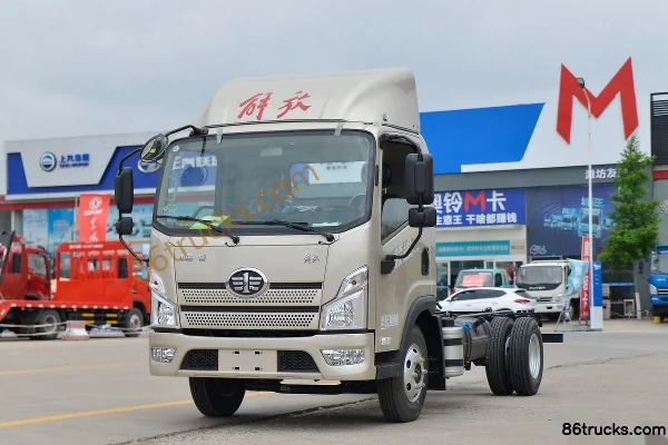 FAW Jiefang Lingtu 150 ch 4X2(6 roues) camion frigorifique 4,05 m (China VI) Extérieur (3) | 86Trucks