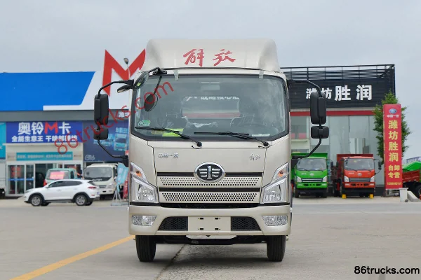 FAW Jiefang Lingtu 150 ch 4X2(6 roues) camion frigorifique 4,05 m (China VI) Extérieur (2) | 86Trucks