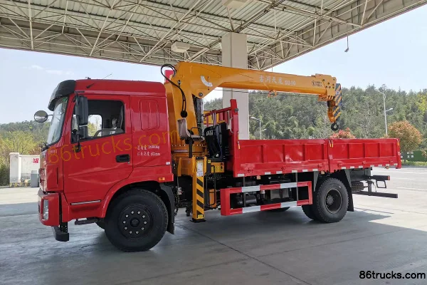 Sanhuan Shitong Haolong 200 ch 4X2(6 roues) camion avec grue auxiliaire Extérieur (2) | 86Trucks