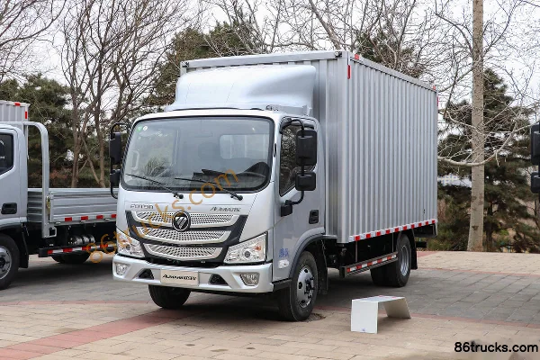 Foton Aumark S1 série Changying Edition 130 ch 4X2(6 roues) 4,14 m camion léger fourgon, cabine simple (China VI) Extérieur (3) | 86Trucks
