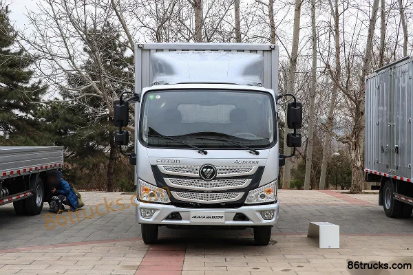 Foton Aumark S1 série Changying Edition 130 ch 4X2(6 roues) 4,14 m camion léger fourgon, cabine simple (China VI) Extérieur (2) | 86Trucks