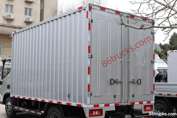 Foton Aumark S1 série Changying Edition 130 ch 4X2(6 roues) 4,14 m camion léger fourgon, cabine simple (China VI) Carrosserie (1) | 86Trucks