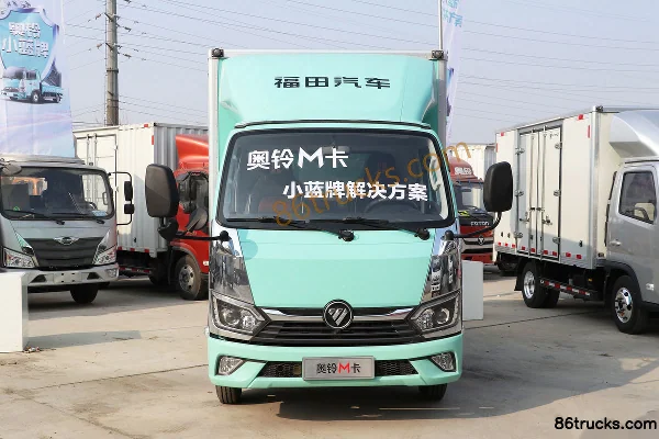 Foton Aoling M Card 132 hp 4X2(6 wheels) 3.815m single-row van light truck (air brake) Exterior (2) | 86Trucks