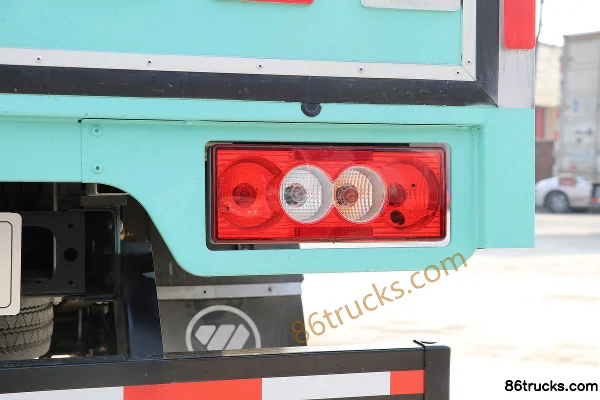Foton Aoling M Card 132 hp 4X2(6 wheels) 3.815m single-row van light truck (air brake) Body (3) | 86Trucks