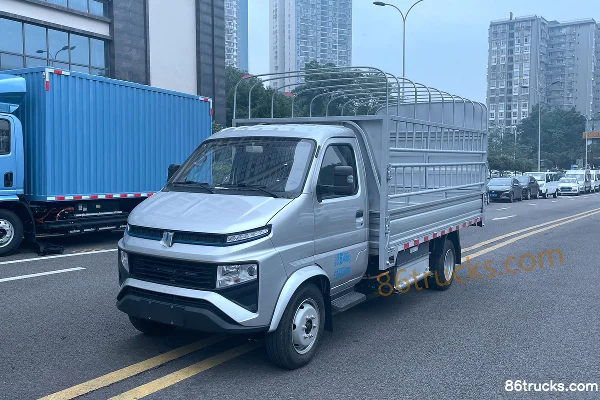 FARIZON Fengrui F3E 3.5T 3,7 m cabine simple pur électrique camion grille à rideau 61,8 kWh 4X2(6 roues) Extérieur (3) | 86Trucks