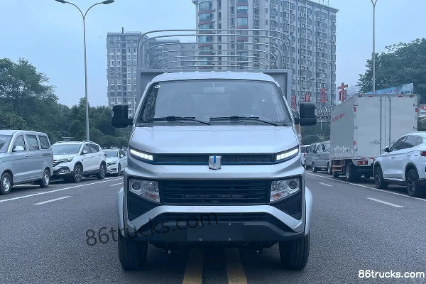 FARIZON Fengrui F3E 3.5T 3,7 m cabine simple pur électrique camion grille à rideau 61,8 kWh 4X2(6 roues) Extérieur (2) | 86Trucks