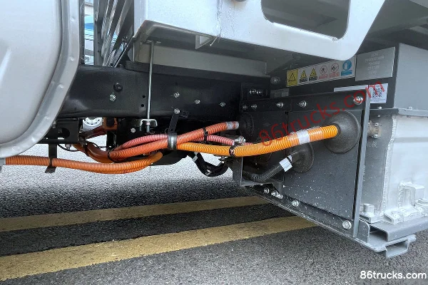 FARIZON Fengrui F3E 3.5T 3,7 m cabine simple pur électrique camion grille à rideau 61,8 kWh 4X2(6 roues) Châssis (2) | 86Trucks