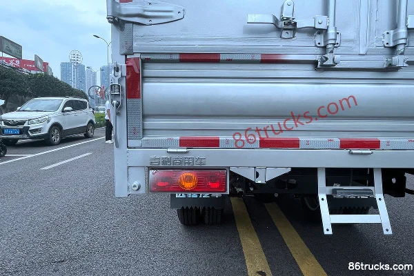 FARIZON Fengrui F3E 3.5T 3,7 m cabine simple pur électrique camion grille à rideau 61,8 kWh 4X2(6 roues) Carrosserie (3) | 86Trucks