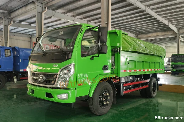 NanJun Ruisheng 4X2(6 wheels) 3.95m Electric Dump Truck 98.04kWh Exterior (3) | 86Trucks