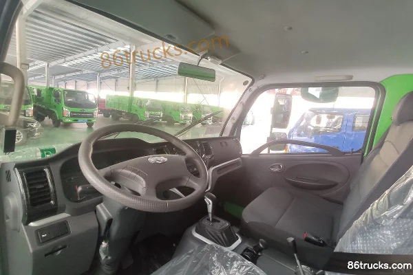 NanJun Ruisheng 4X2(6 wheels) 3.95m Electric Dump Truck 98.04kWh Cab (2) | 86Trucks