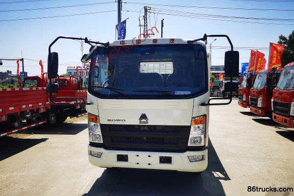 Sinotruk HOWO Zhuimeng 130 ch 4X2(6 roues) 4,15 m camion porteur à simple cabine pour bétail et volaille (China VI) Extérieur (2) | 86Trucks
