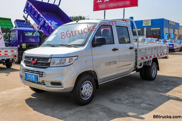 Wuling Rongguang New Card Basic Type 1.8L 125 hp 4X2(6 wheels) Gasoline 2.6m Double Row Flatbed Mini Truck (China VI) (Dual Rear Wheels) Ext