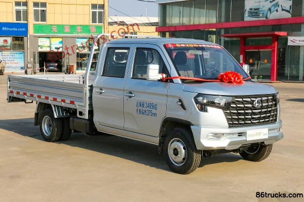 Ankai Shenqi PLUS 1.8L 139 hp 4X2(6 wheels) Gasoline 3.01m Double Row Stake Micro Truck (China VI) Exterior