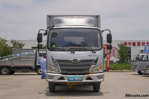 Foton Times Leader G5 Blue Bull King 150hp 4X2(6 wheels) 4.165m Single Row Van Light Truck Exterior (2) | 86Trucks