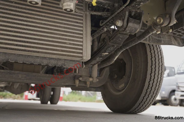 Foton Times Leader G5 Blue Bull King 150hp 4X2(6 wheels) 4.165m Single Row Van Light Truck Chassis (3) | 86Trucks