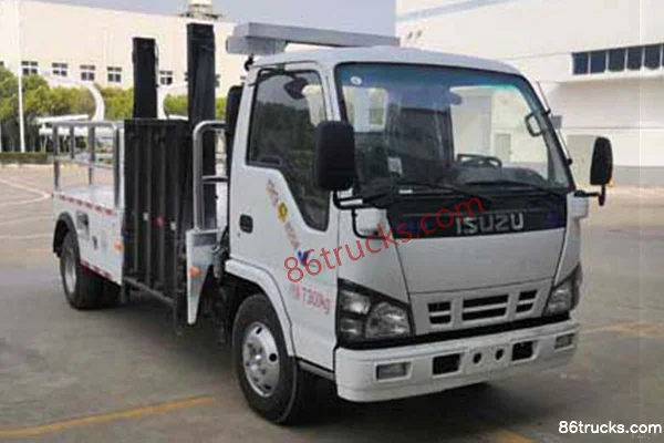 Isuzu 600P 120hp 4X2(6 wheels) Side-Loading Wrecker (Pafeite) Exterior