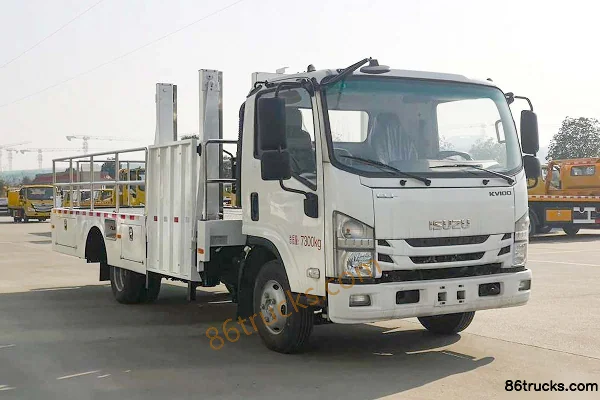 Isuzu KV100 120hp 4X2(6 wheels) Side-Loading Wrecker (Pafeite) Exterior