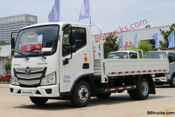 Foton Aumark S1 Series Lightweight Edition 122ch 4X2(6 roues) 3.7m Single-row Flatbed Light Truck (China VI) Extérieur (3) | 86Trucks